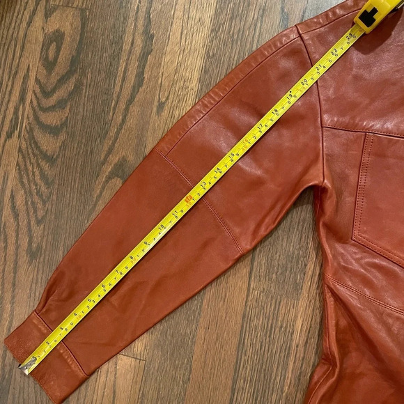 NWT Zara Limited Edition Leather Shirt Dress Small - Picture 12 of 13